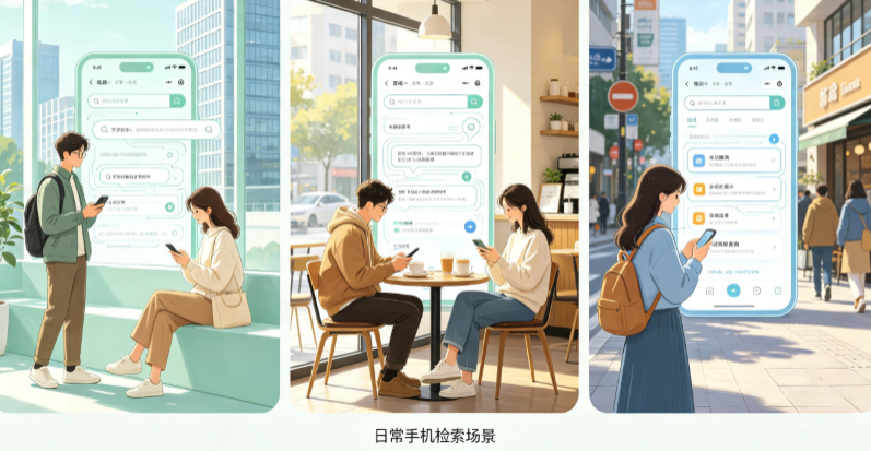 咸安区普通人日常手机使用场景拆解：GEO 与 AI 优化如何改变信息检索体验