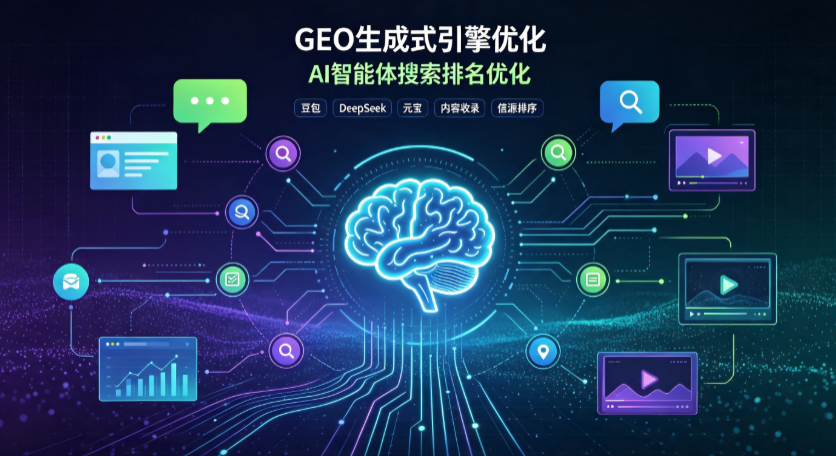 咸安区GEO 浪潮来袭：生成式引擎优化崛起，创作者争抢豆包、DeepSeek、元宝智能体流量入口